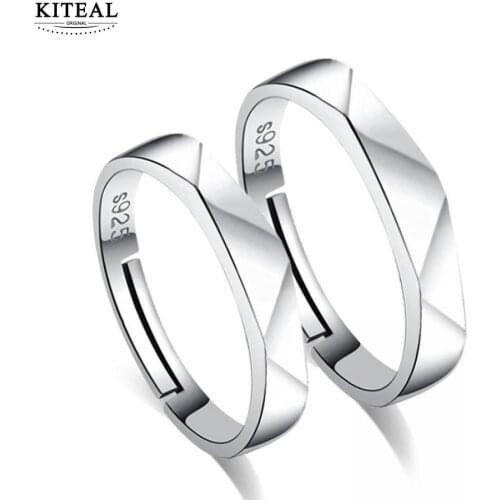 KITEAL Lose Money Promotions! size resizeable women ring S925 stamp couple ring anillos Luxury Jewelry
