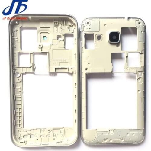 10pcs/lot For Samsung Galaxy Core Prime G360 replacement Bezel Plate Middle Frame Housing Per Buzzer Camera Lens