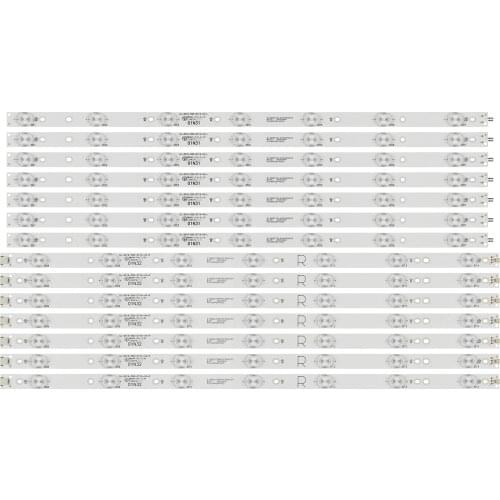 New 14pcs LED backlight strip for 55PUS6581 55PUS6561 55PUS6101 55PFF5701 55PUS6501 LB55072 55PUH6101 55PUS6401 01N31 01N32-A