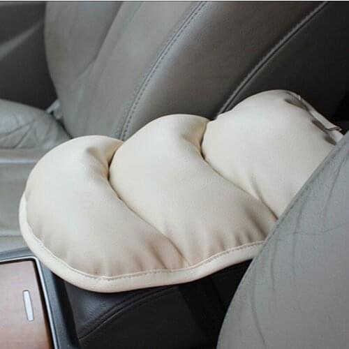 PU Auto Console Central Armrest Console Box Pad Cover Cushion Armrest Seat Protective Pad Mat Auto Accessories