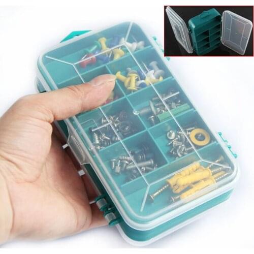 1/2PCS Mini 4WD Tools Box Double Layer Storage Box Screws Motor Shaft Parts Box Tool Case for RC Mini 4WD Car DIY Acc