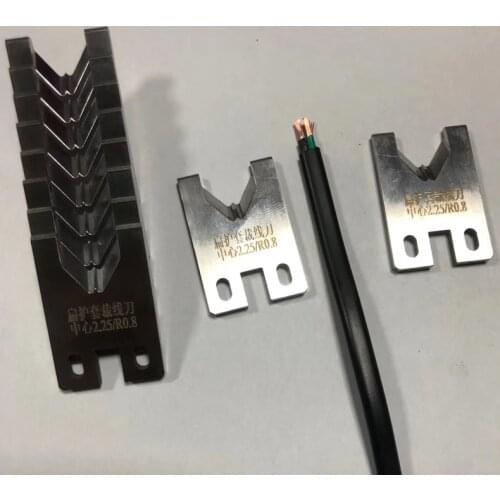 Sheathed Wire Stripping Machine Tungsten Carbide Steel Knife Blade Multi Core Sheathed Cable Stripper Machine Knife Blade