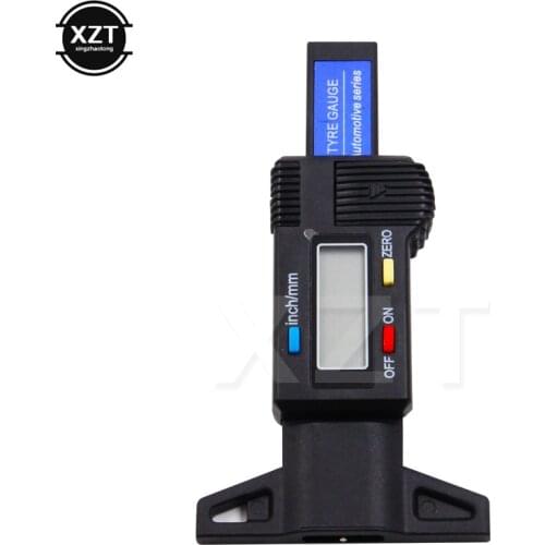 1 pc Car Tire Tool Auto Repair Tool Car Tire Tread Depth Gauge Tester Brake Shoe Pad Car Tire measurer Digital Tester Tool