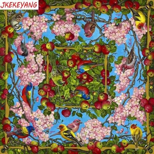 5D DIY square/round Diamond Painting Bird and flower Cross Stitch Diamond Embroidery Pattern Rhinestone Home Decor J2291