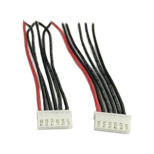 5X 5S 22AWG Lipo Li-po Battery Balance Charger Plug & Cable, RC Helicopter