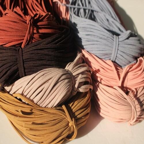 1M DIY Rubber band Rope Handcraft Accessories Wholesale 2-3MM Hair Tie Suitable for Bracelets,/Necklaces Hair Accessories