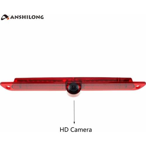 ANSHILONG Car CCD Reversing Rear Camera LED Brake Light For Mercedes /Sprinter /VW /Crafter