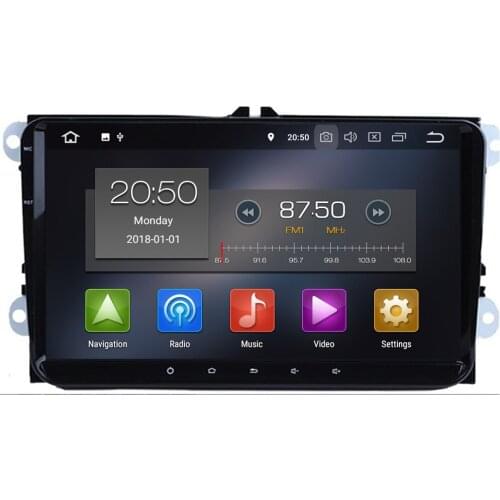 2Din 9" Android 10 Car DVD Player Stereo Radio for VW GOLF 5 Golf 6 Polo Passat CC Jetta Tiguan Touran GPS Navigation 4G RAM 4G