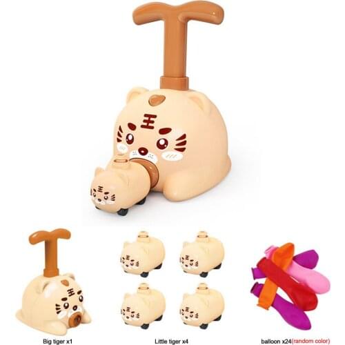 Childrens Car Toys Inertial Power Balloon Fun Inertia Balloon Powered Car Toys Aerodynamics Inertial Power Balloon Toy Car