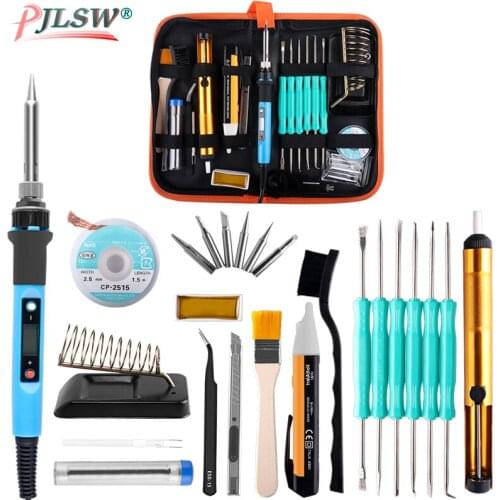 US EU 60W/80W Electric soldering iron temperature adjustable 220V 110V Welding Solder iron rework station soldering iron accesso