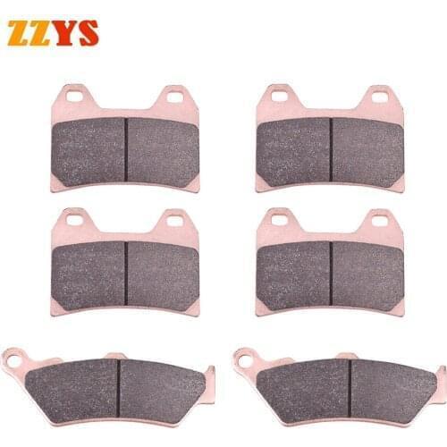 Motorcycle Front Rear Brake Pads Set For MOTO GUZZI 1100 California Aluminium Caifornia Titanium With top fairing / Aquila Nera