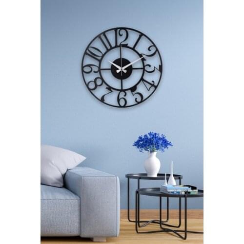Muyika Bonni Metal Black Wall clock 41x41 cm Wall clock
