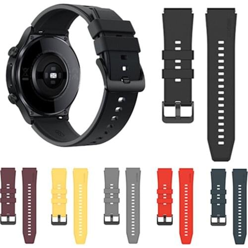 Soft Silicone Strap for Huawei Watch Gt 2 Pro Band Bracelet Sports Wristband for Huawei gt2 pro Official Replacement Watchbands
