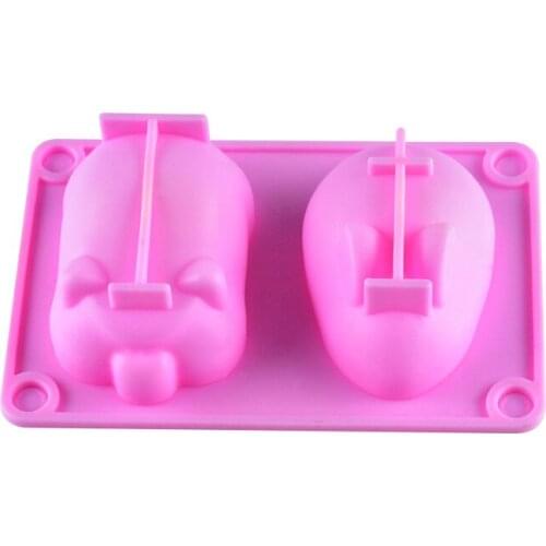 New arrived free shipping rabbit Horse riding cooking tools baking fondant Silicone Candy Fondant Chocolate Cake Decorating mold