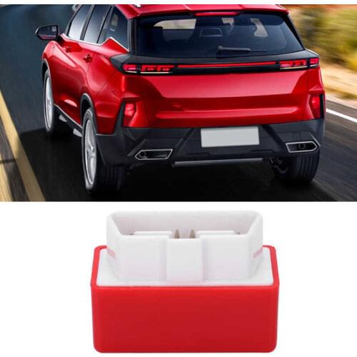 New Nitro OBD2 Chip Tuning Box Plug ECU Save Power Economy Car Accessory for Diesel Red auto diagnostic scanner