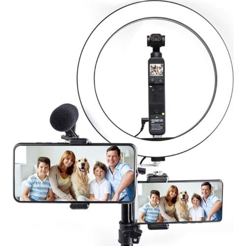 Extension Plate for OM4/POCKET2 Gimbal Cold shoe Multi-Functional Microphone LED Video Light Bracket Expansion