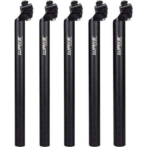 350mm Bike Seat Post Bicycle Seatpost Pole Post Replacement Parts Accs Black