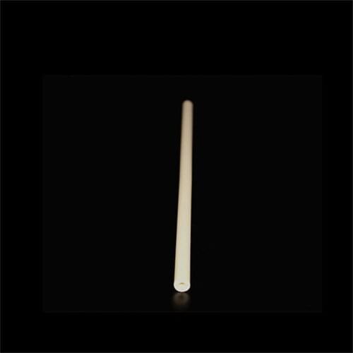 99.5%-Al2O3 High Thermal Corundum Tube OD3.5*ID2.5mm/Round Single-Bore Alumina Tube/Insulating Ceramics For Thermocouple Sensors