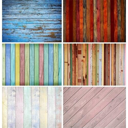 SHENGYONGBAO Vinyl Custom Board Texture Photography Background Wooden Planks Floor Photo Backdrops Studio Props 210305TMT-02