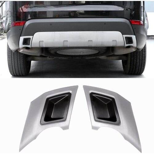 Car Rear Fender Tail Exhaust Pipe Cover For Land Rover Discovery 5 LR5 L462 2018 Replacement