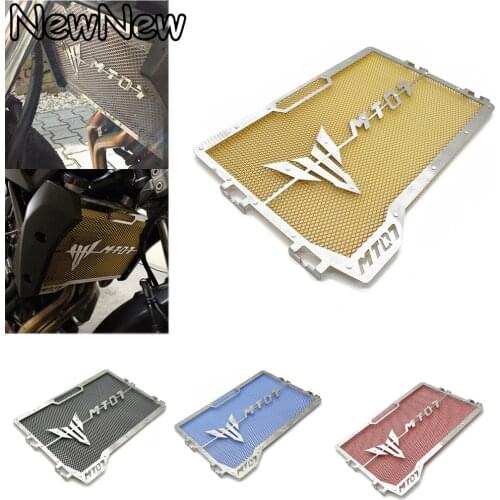 Motorcycle Radiator Protective Cover Grill Guard Grille Protector For Yamaha MT-07 MT07 MT 07 FZ-07 FZ07 FZ 07 2014-2018