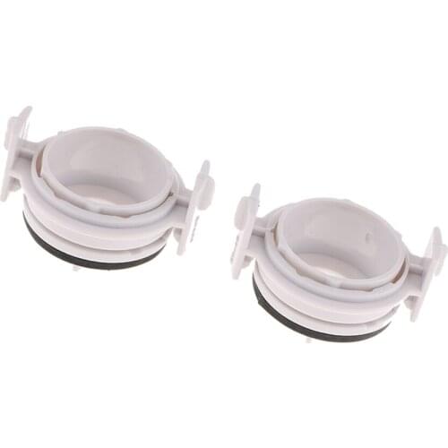 1 Pair Car Headlight Adapter Bulb Base Holder Socket Retainer For BMW E46