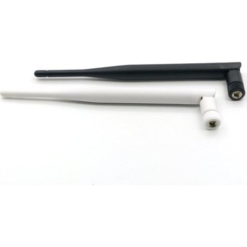 100pcs connector 5dBi 2.4Ghz WiFi WLAN Wireless Omni Antenna SMA Male NEW, replacement antenna adapter