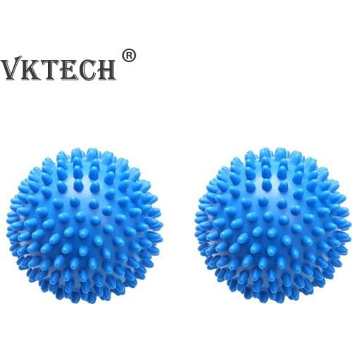 2pcs Laundry Ball PVC Dryer Balls Reusable Clean Tools Laundry Drying Fabric Softener Ball Dry Washing Accessories
