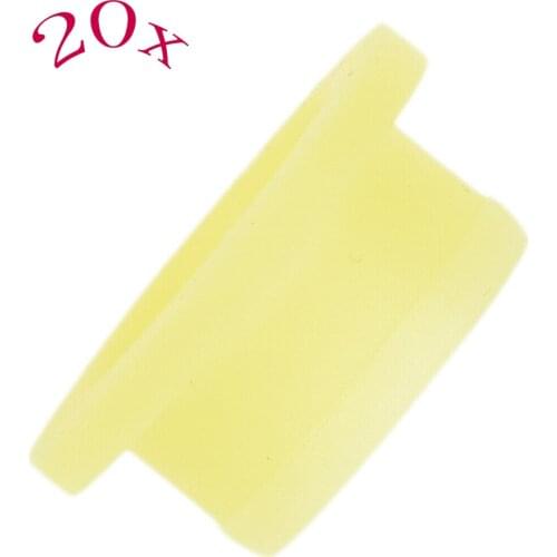 20pcs Nitro Engine Rear Exhaust Manifold Round Gasket Seal for 1/8 Scale RC Model Car