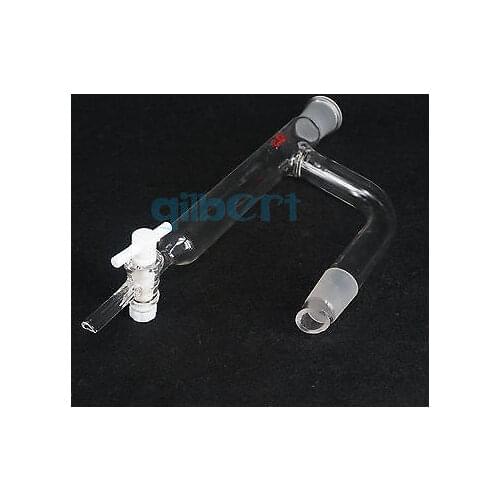 24/29 Joint Lab Glass Oil Water Decantor Separator PTFE Stopper Distillation