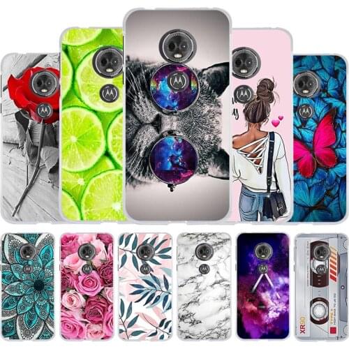 Cases For Motorola Moto E5 Case Silicone Soft TPU Cover For Moto G6 Play Phone Case Cover Cute Bag For Motorola Moto E 5th Gen