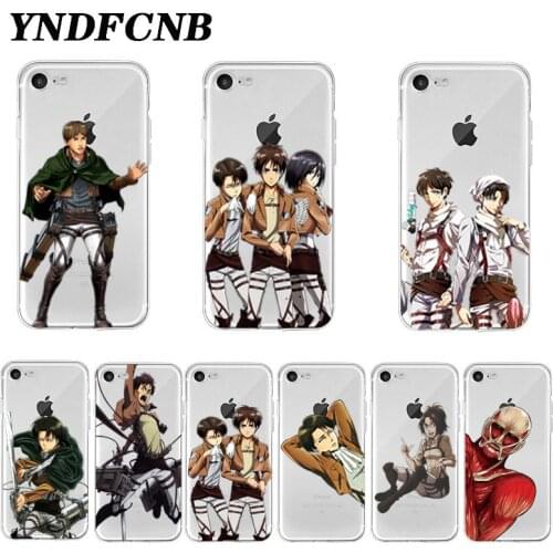 Attack on Titan Soft Phone Case For iPhone SE 2020 11 Pro X XR Xs Max 6 6S 7 8 Plus Soft Clear Cover Mobile Cover