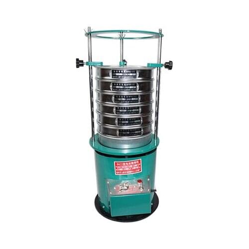 Electric Vibrating Sieve Machine, Sieve Diameter 20cm Sieving shaker with timing function, Screening machine 220v