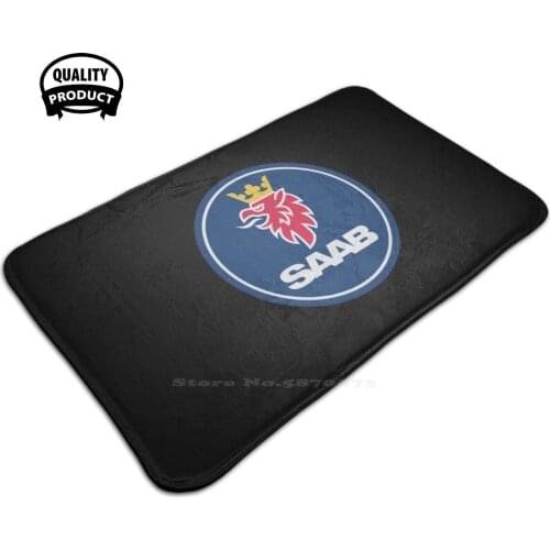Best Selling - Saab Soft House Family Anti-Slip Mat Rug Carpet Saab Shell Shelby Alfa Romeo Servizio Car Motor