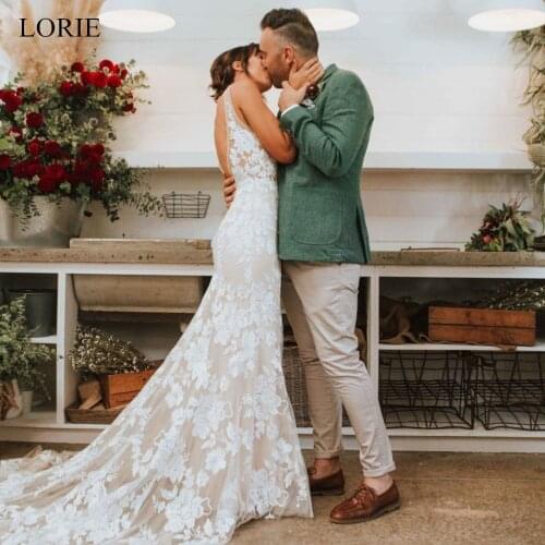 LORIE Mermaid Silhouette Wedding Dresses