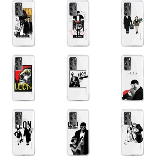 Leon the Professional Phone Case Transparent For Huawei honor V 9 8 10 20 7 i S A C X pro lite play Soft TPU Clear Mobile bags