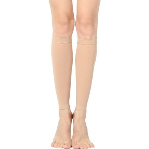 1Pair Varicose Vein Calf Support Medical Secondary Compression Socks Elastic Leg Shin Fatigue Relief Leg Warmer Calf Sleeve Sock