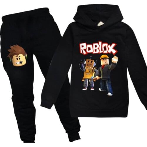 New fashion ROBLOXing childrens shirt cotton girl clothes autumn baby boy clothes suit boys and girls hoodies