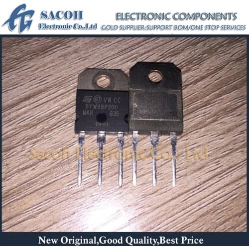 New original 10PCS/Lot BYW99P200 BYW99PI200 or BYW99P150 BYW99PI150 15A 200V Fast Recovery Rectifier Diode