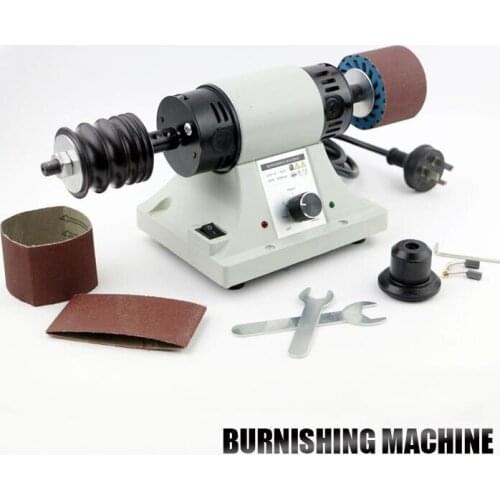 Leather polishing machine Belt leather edge burnishing machine only 220v New GOOD
