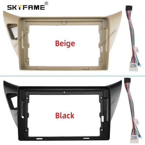 SKYFAME Car Frame Cable For Mitsubishi LANCER IX GLX 2002-2007 Android Big Screen Dask Kit Fascia Frame Line
