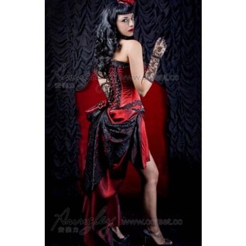Sexy Red Prom Dresses 2018 Burlesque Corset Dresses For Women P Dresses For Girls