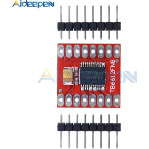 TB6612 Dual Motor Driver 1A TB6612FNG for Arduino Microcontroller VCC 2.7-5.5V DC Better than L298N