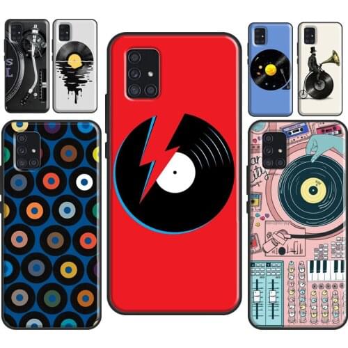 Vinyl Record Retro For Samsung A52 A12 A32 A72 A01 A02S A20e A21S A10 A30 A50 A70 A11 A31 A51 A71 Phone Case