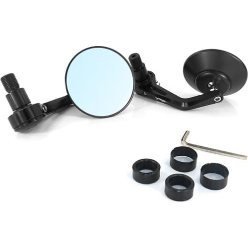 Motorcycle CNC Handle Bar End Mirrors Rearview Mirrors Fit For Yamaha FZ6R 2010-2016 FZ1/FZS1000 Fazer 2001-2015 FZ6 Fazer