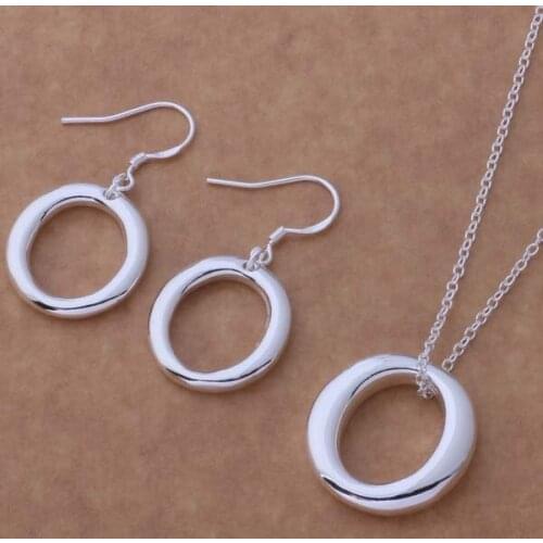 AS100 Trendy wholesale Jewelry Sets Earring 217 + Necklace 293 /agwaiyda bhtajzaa