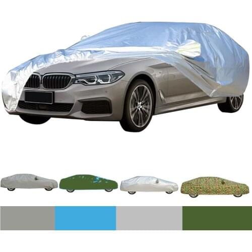 Car Cover Water-Proof Dust-Proof Sun Resistant Protection For BMW 1/2/3/4/5/6/7/8 Series X3 X5 X7 Nylon /Oxford SIlver