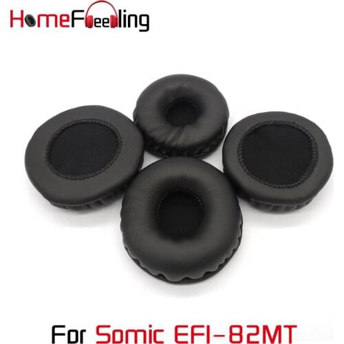 Homefeeling Ear Pads for Somic EFI-82MT Headphones Super Soft Velour Ear Cushions Sheepskin Leather Earpads Replacement