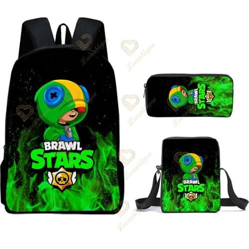 3Pcs Backpacks Set Leon Spike Crow Large Backpack Men Men Laptop Bags Man Travel Backpack Teenager School Bags Oxford Backpacks