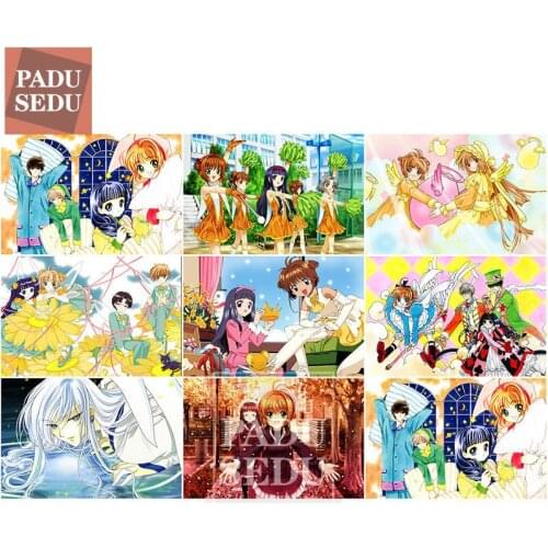 Card Captor Sakura 5d Diy Diamond Painting Full Set Diamond Mosaic Embroidery Japanese Anime Cross Stitch Kits Decor Home Gifts